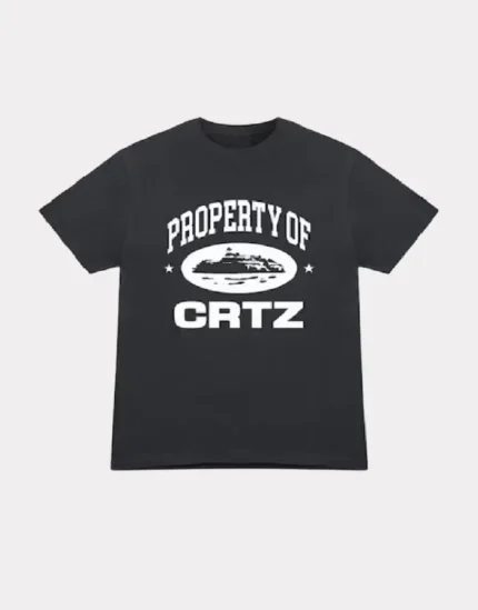 Corteiz OG Property Of Crtz T shirt Black