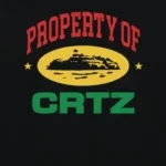 Corteiz Property Of Crtz Carni T Shirt Schwarz (1)