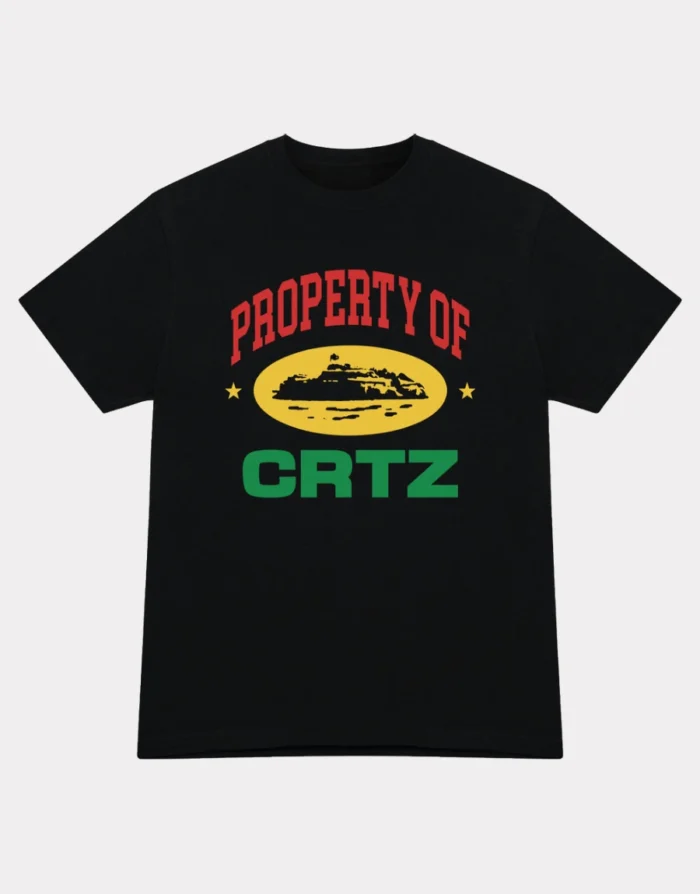 Corteiz Property Of Crtz Carni T Shirt Schwarz (2)